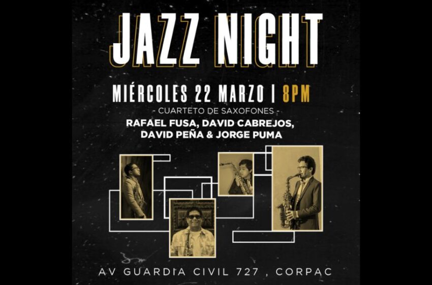 CICLO DE JAZZ EN “BTH HOTEL”: CUARTETO DE SAXOFONES