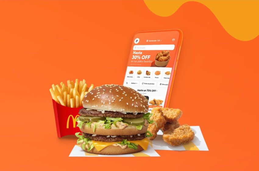 Desde este mes ya se pueden realizar pedidos de McDonald’s a través de DiDi Food