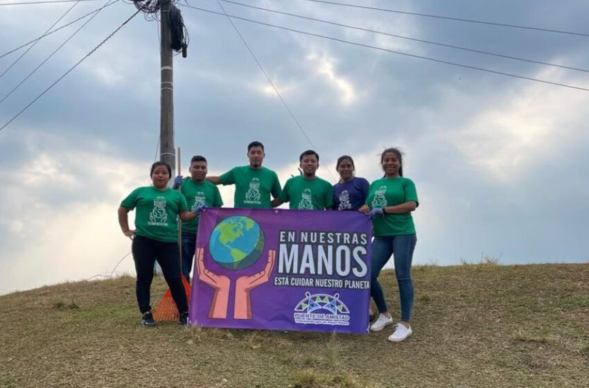 En el Día de la Tierra, Puente de Amistad efectúa jornadas de limpieza y clasificación de desechos