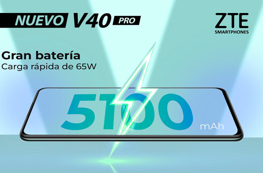  ZTE V40 PRO: El smartphone que sorprende por su cámara y batería de carga rápida