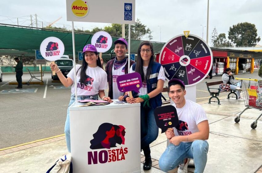 Cencosud Perú y PNUD renueva su compromiso para actuar frente a la violencia contra las mujeres