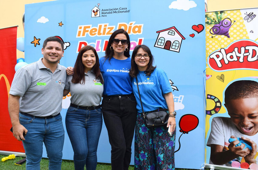 Hasbro y Casa Ronald McDonald Perú Se Unen Para Brindar Esperanza
