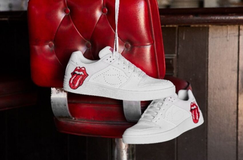 Skechers x Rolling Stones: zapatillas de estilo rockero en una colaboración inigualable