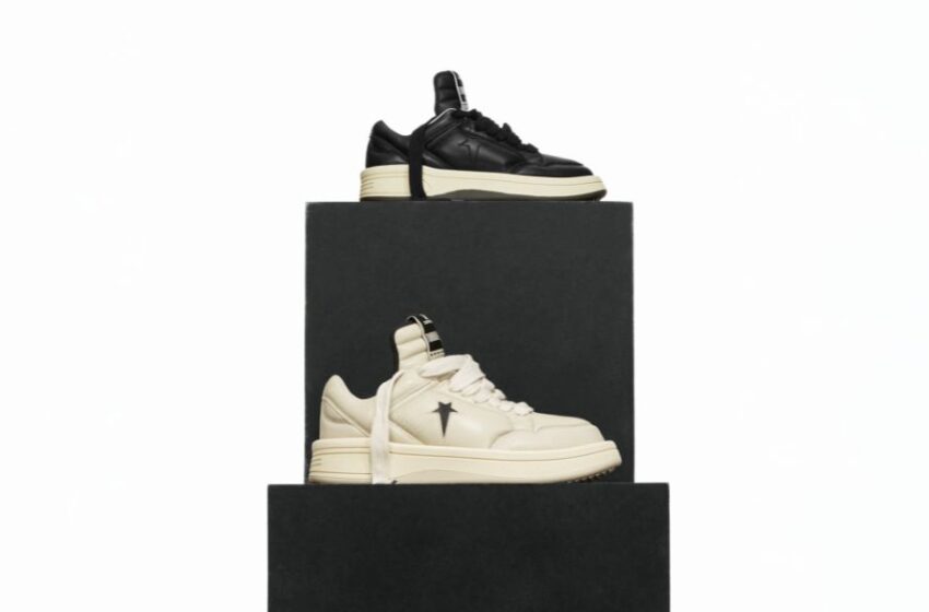  Converse y Drkshdw presentan el nuevo diseño Low-Top del Turbowpn