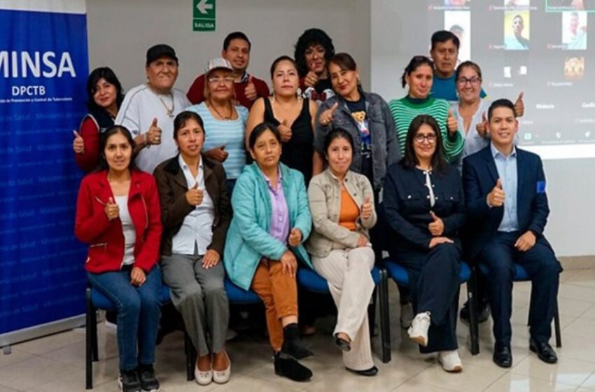 Minsa fortalece el trabajo articulado con organizaciones de personas afectadas por tuberculosis
