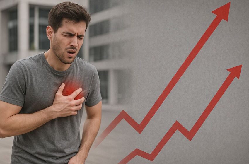 Crecen casos de accidentes cardiovasculares en adultos jóvenes