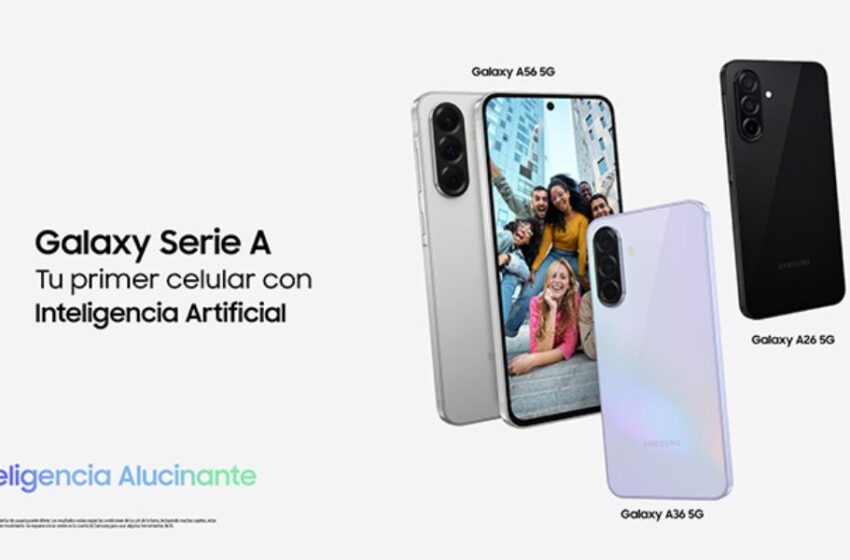 Tu primer celular con Inteligencia Artificial: ¿Qué modelo de la nueva serie Galaxy A es ideal para ti?