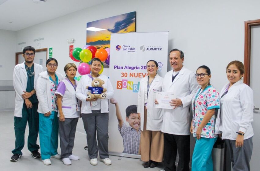 Clínica San Pablo La Victoria inició operaciones con exitosas cirugías gratuitas a niños con labio leporino y paladar hendido